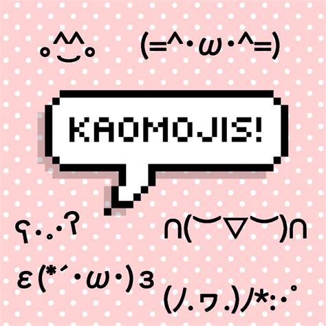 japanese kawaii emoji.